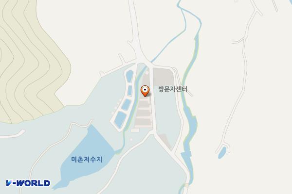 영암 기찬자연휴양림 위치 지도 — 전남광주통합특별시 영암군 미암면 곤미현로 1190-75