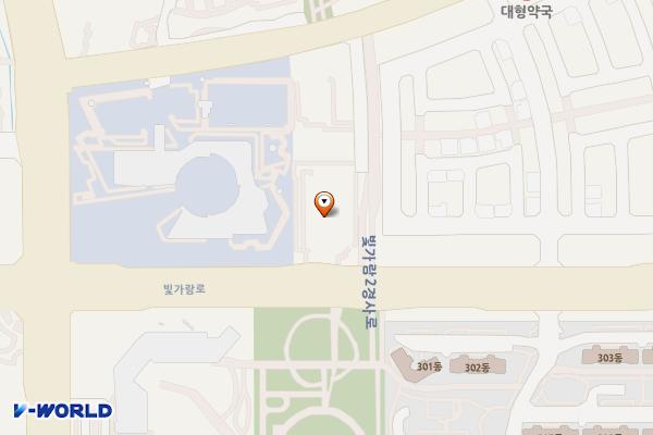 전라남도 정보문화산업진흥원(나주) 위치 지도 — 전남광주통합특별시 나주시 빛가람로 777 