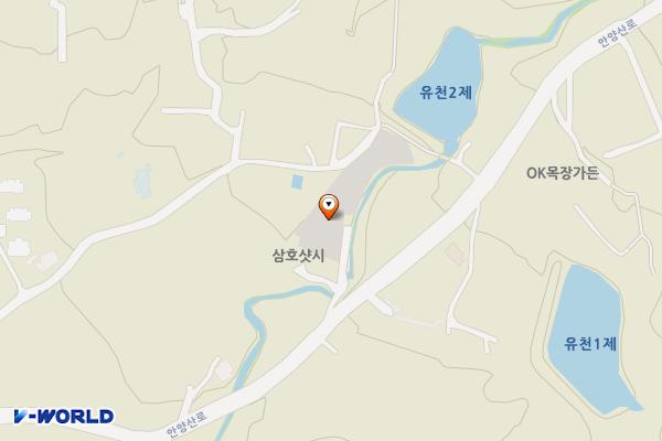 유천리 공영주차장(화순) 위치 지도 — 전남광주통합특별시 화순군 화순읍 안양산로 47-9