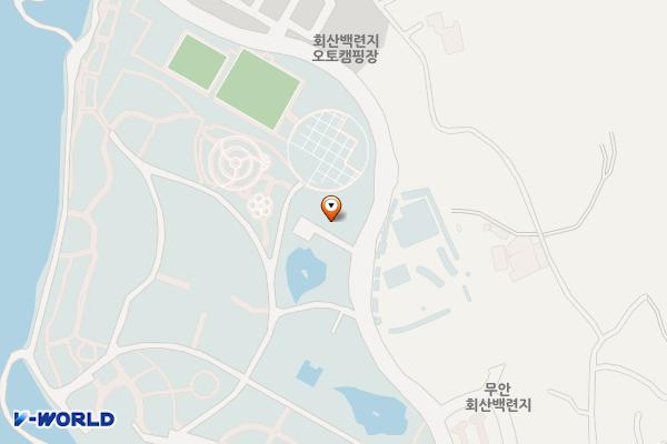 회산백련지 각설이품바전승관(무안) 위치 지도 — 전남광주통합특별시 무안군 일로읍 하늘백련길 45