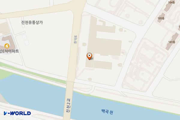 운수대통 전통시장(진천) 위치 지도 — 충청북도 진천군 진천읍 원덕로 390