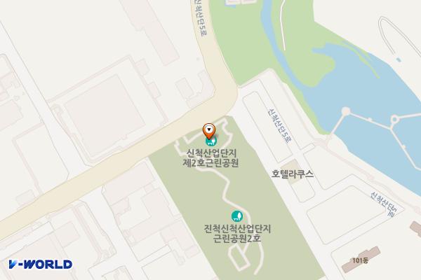 신척일반산업단지(진천) 위치 지도 — 충청북도 진천군 덕산읍 신척산단로 348