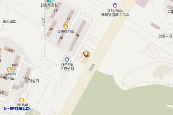 라마다 군산호텔 위치 지도 — 전북특별자치도 군산시 대학로 400