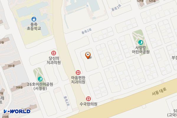덕심공빌딩(평택) 위치 지도 — 경기도 평택시 용죽5길 10