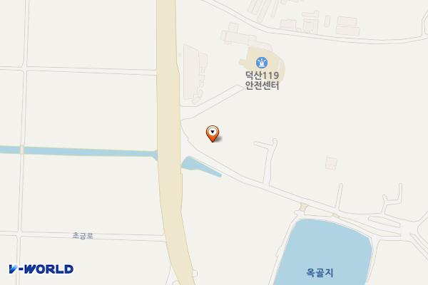 카워시온더로드(진천) 위치 지도 — 충청북도 진천군 덕산읍 옥동1길 5