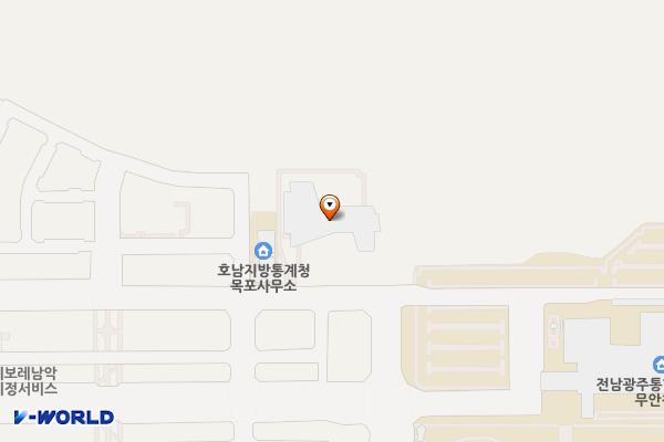전라남도중소기업일자리경제진흥원(무안) 위치 지도 — 전남광주통합특별시 무안군 삼향읍 오룡3길 2