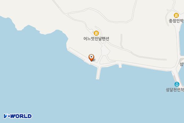 섬달천주차장(여수) 위치 지도 — 전남광주통합특별시 여수시 소라면 섬달천길 112-1