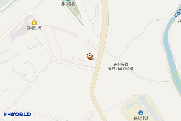 순천 낙안읍성 위치 지도 — 전남광주통합특별시 순천시 낙안면 충민길 1