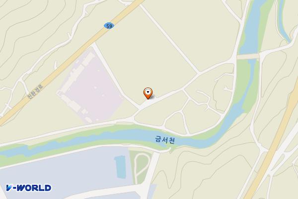 평촌마을회관 위치 지도 — 경상남도 산청군 금서면 평촌리 422-12