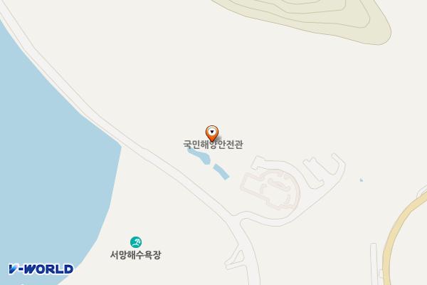 진도국민해양안전관 위치 지도 — 전남광주통합특별시 진도군 임회면 진도항길 161
