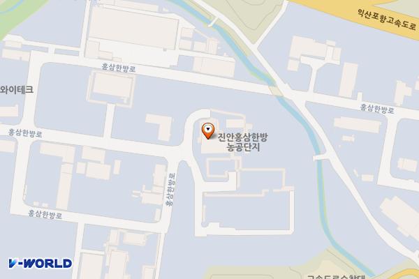 진안홍삼연구소 위치 지도 — 전북특별자치도 진안군 진안읍 홍삼한방로 41