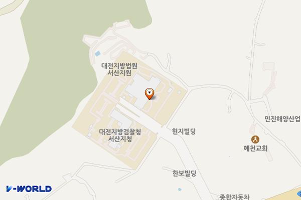 대전지방법원 서산지원 위치 지도 — 충청남도 서산시 공림4로 24