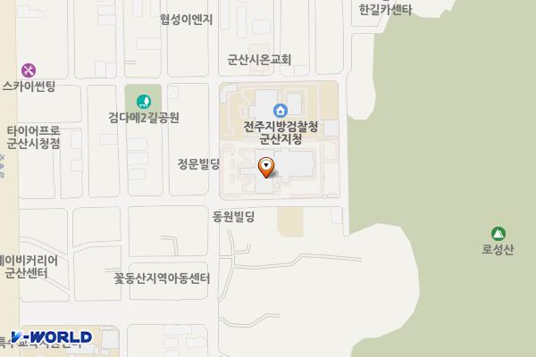 전주지방법원 군산지원 위치 지도 — 전북특별자치도 군산시 법원로 68
