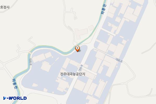 대곡농공단지 구내식당(진주) 위치 지도 — 경상남도 진주시 대곡면 대화로 47