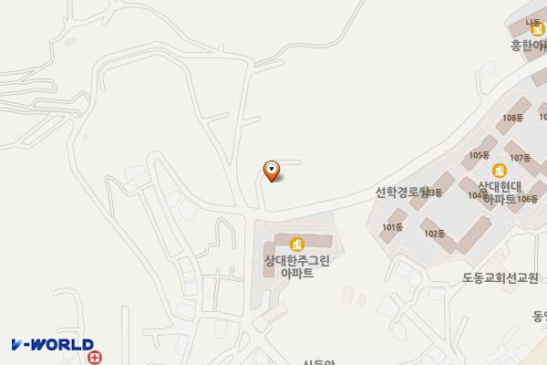 선학산등산로 주차장(진주) 위치 지도 — 경상남도 진주시 선학산길59번길 9