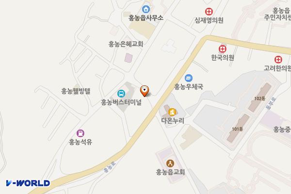홍농포켓주차장(영광) 위치 지도 — 전남광주통합특별시 영광군 홍농읍 홍농로 441-5
