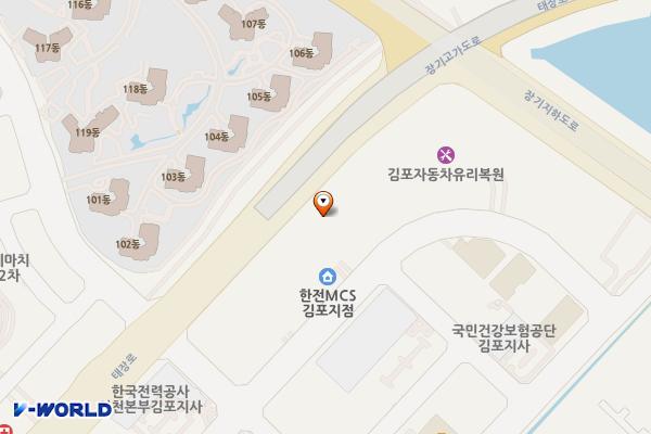 테라비즈타워(김포) 위치 지도 — 경기도 김포시 태장로 751