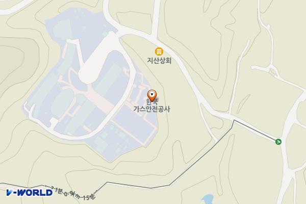 한국가스안전공사 가스안전교육원(천안) 위치 지도 — 충청남도 천안시 동남구 목천읍 교천지산길 331-39