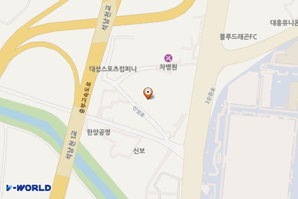 구진빌딩(청주) 위치 지도 — 충청북도 청주시 흥덕구 신성로 6-16