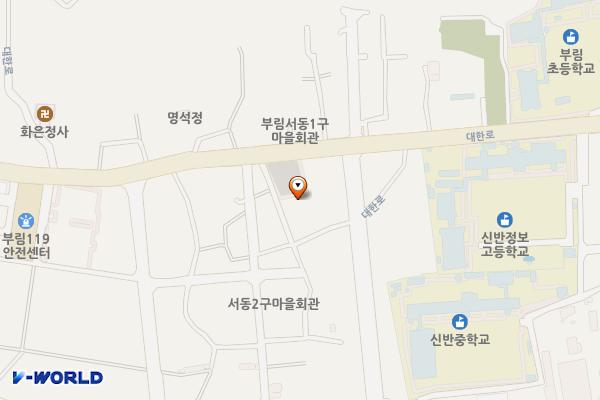 서2구 주차장(의령) 위치 지도 — 경상남도 의령군 부림면 한지23길 5