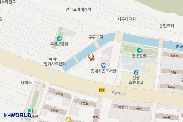 구평동 433 공영주차장(구미) 위치 지도 — 경상북도 구미시 구평동 433