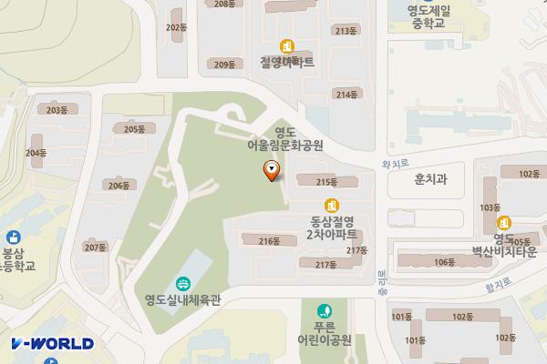 영도어울림문화공원(부산) 위치 지도 — 부산광역시 영도구 함지로79번길 6