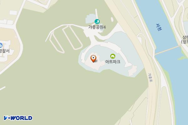 영주문화원 위치 지도 — 경상북도 영주시 가흥로 257