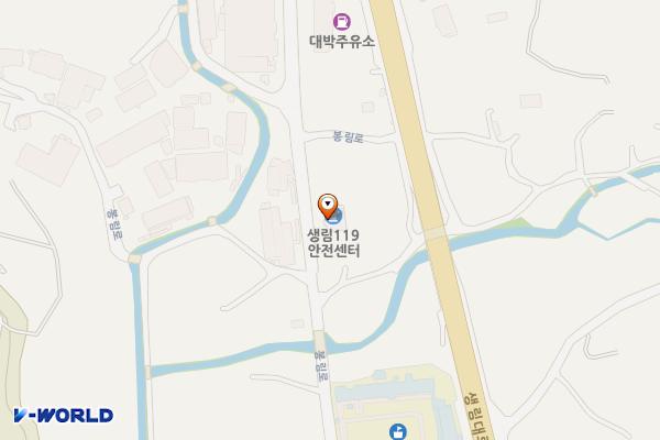 김해동부소방서 생림119안전센터 위치 지도 — 경상남도 김해시 생림면 봉림로 106