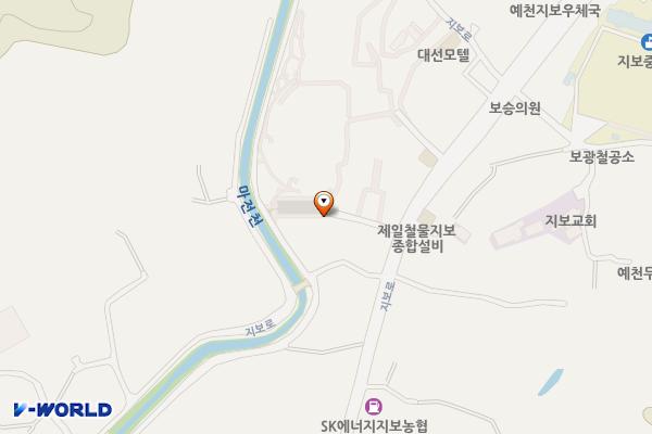 지보어울림마당(예천) 위치 지도 — 경상북도 예천군 지보면 소화리 912-4
