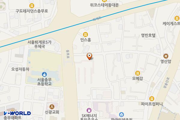 태광산업 사옥(서울 중구) 위치 지도 — 서울특별시 중구 동호로 310