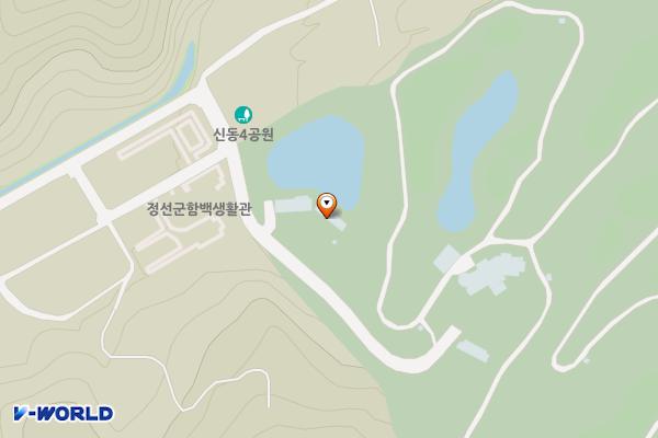 에콜리안정선CC 위치 지도 — 강원특별자치도 정선군 신동읍 새골길 112-49