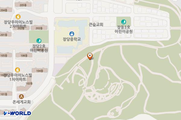 평택석정근린공원 위치 지도 — 경기도 평택시 석정공원1길 1