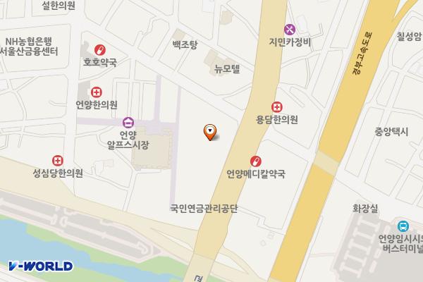 언양구터미널 임시주차장(울산) 위치 지도 — 울산광역시 울주군 언양읍 남부리 126-1