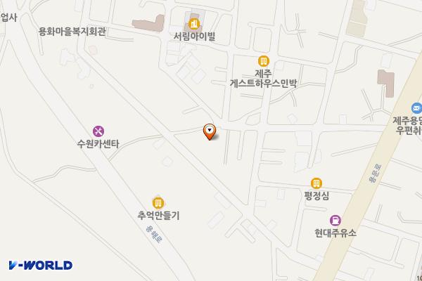 용화마을 공영주차장(제주) 위치 지도 — 제주특별자치도 제주시 용담이동 655-3