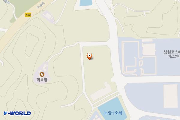 천연물화장품 시험검사 임상센터(남원) 위치 지도 — 전북특별자치도 남원시 시묘길 24-21