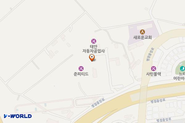 금오운수 차고지 위치 지도 — 경기도 화성시 병점구 진안동 130-6