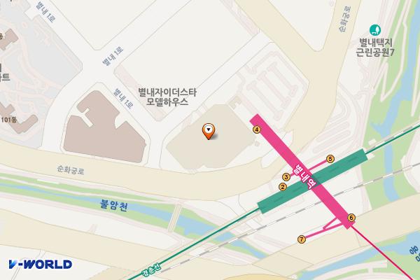 남양주시 이마트(별내점) 위치 지도 — 경기도 남양주시 순화궁로 167