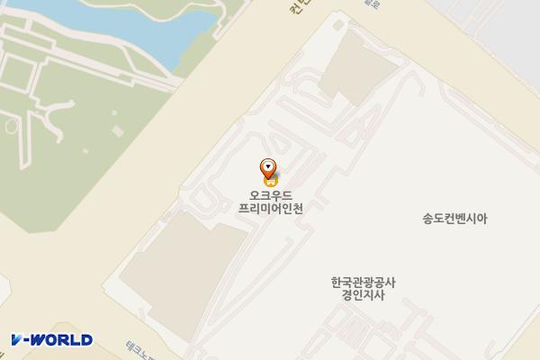 인천광역시 동북아무역센터(송도) 위치 지도 — 인천광역시 연수구 컨벤시아대로 165