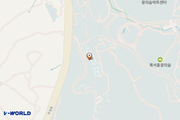 서울시 세종문화회관 (꿈의숲아트센터) 위치 지도 — 서울특별시 강북구 월계로 173