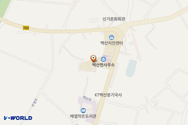 부안군 백산면사무소 위치 지도 — 전북특별자치도 부안군 백산면 백산로 335