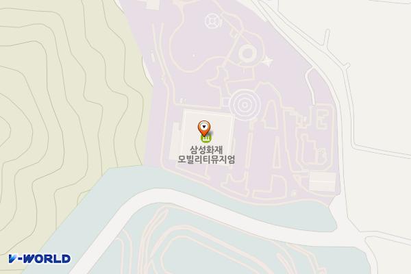 경기 용인시 삼성화재교통박물관 위치 지도 — 경기도 용인시 처인구 포곡읍 에버랜드로376번길 171