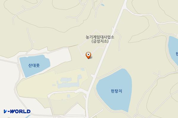 의성군 농업기술센터 금성지소 위치 지도 — 경상북도 의성군 금성면 탑운길 111
