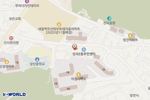 서울시 신사2동 주민센터 위치 지도 — 서울특별시 은평구 증산로15길 47