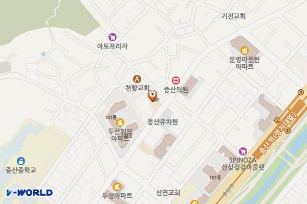 서울시 증산동 주민센터 위치 지도 — 서울특별시 은평구 증산서길 89