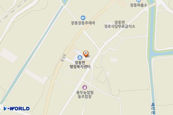 장흥군 장동면행정복지센터 위치 지도 — 전남광주통합특별시 장흥군 장동면 신북1길 35