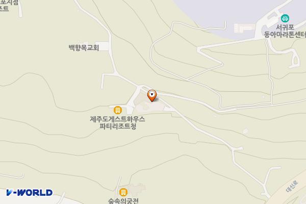 사우스켈리(서귀산방) 위치 지도 — 제주특별자치도 서귀포시 중산간서로157번길 74 서귀산방