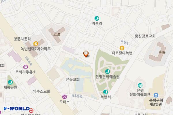 우리장애인복지관 위치 지도 — 서울특별시 은평구 녹번로1길 13