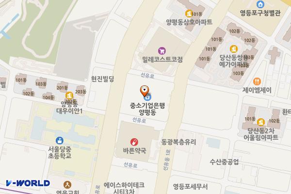 이앤씨드림타워 위치 지도 — 서울특별시 영등포구 선유로 146