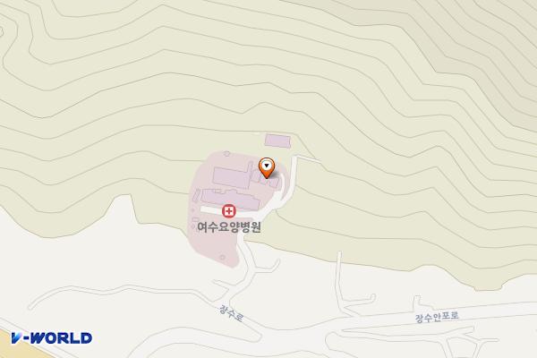 여수요양병원 위치 지도 — 전남광주통합특별시 여수시 화양면 장수로 204-32