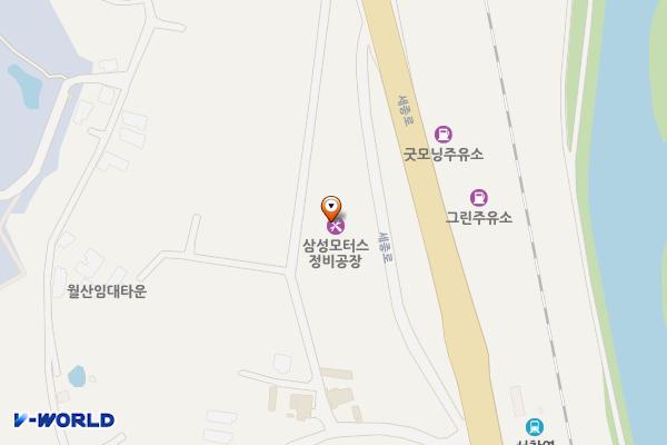 삼성모터스정비공장 위치 지도 — 세종특별자치시 조치원읍 세종로 2685-21